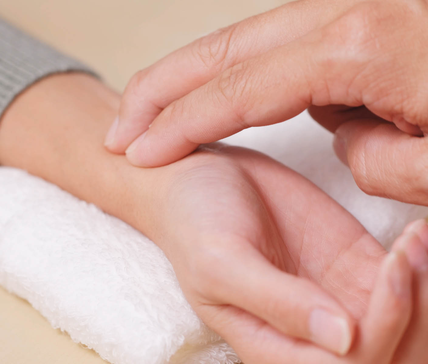 Prise des pouls chinois